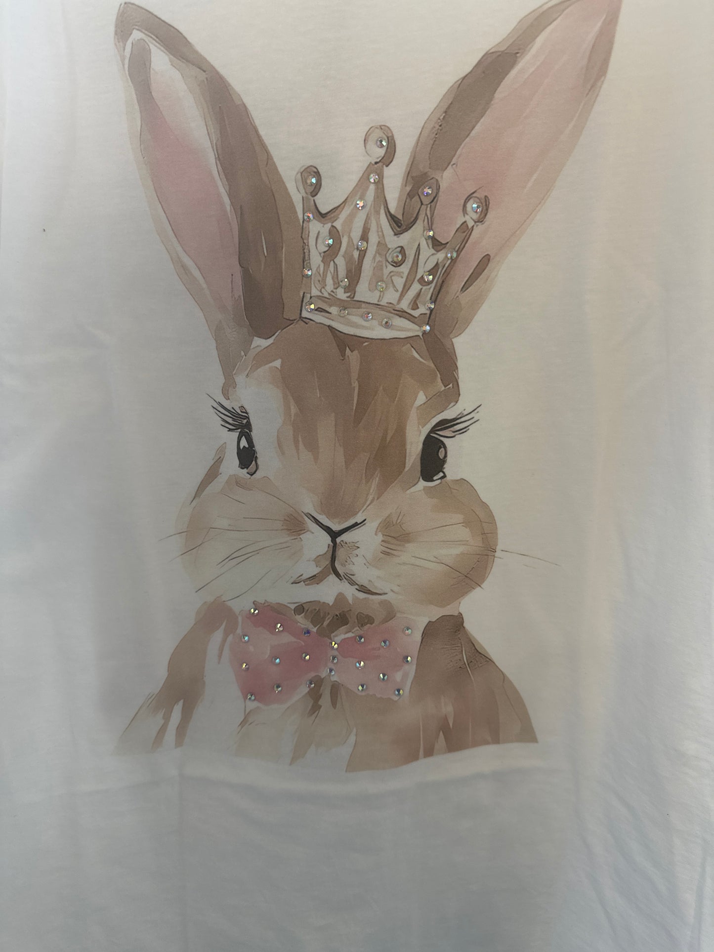 Graphic T Bunny w Crown