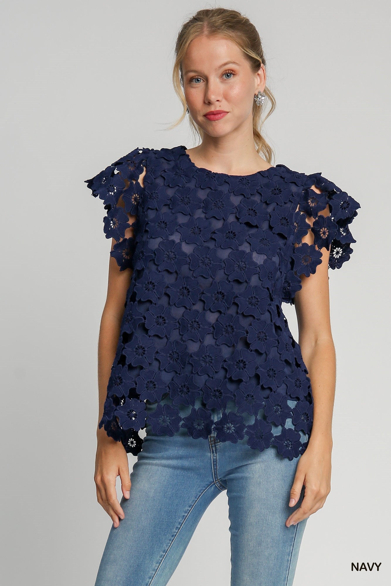 Laurel Lace Flower Top