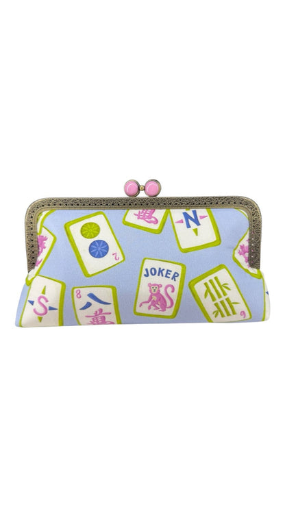 Kiki & Syds MIDI Clutch Purse - Mahjong Mischief