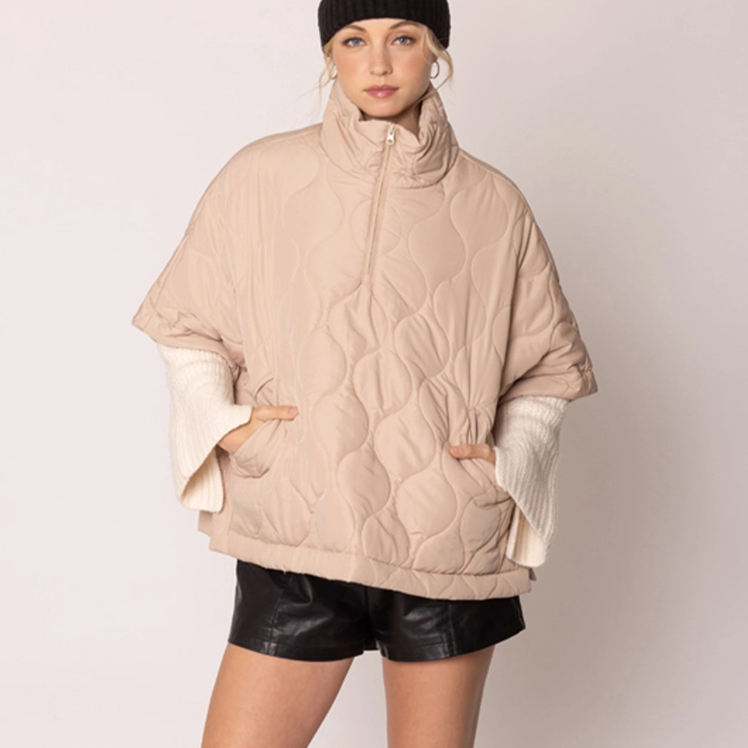 Collins Quilted Cape