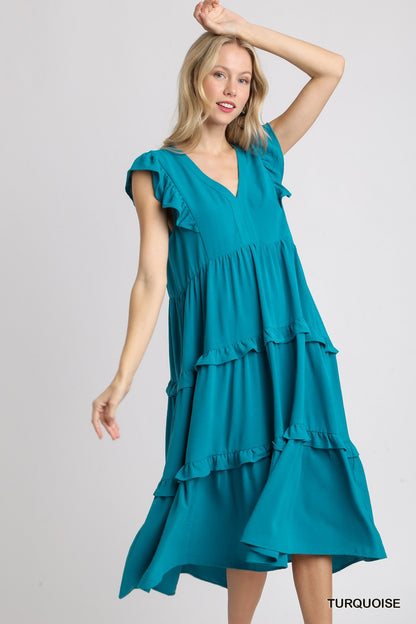 Alissa Ruffle Tier Dress