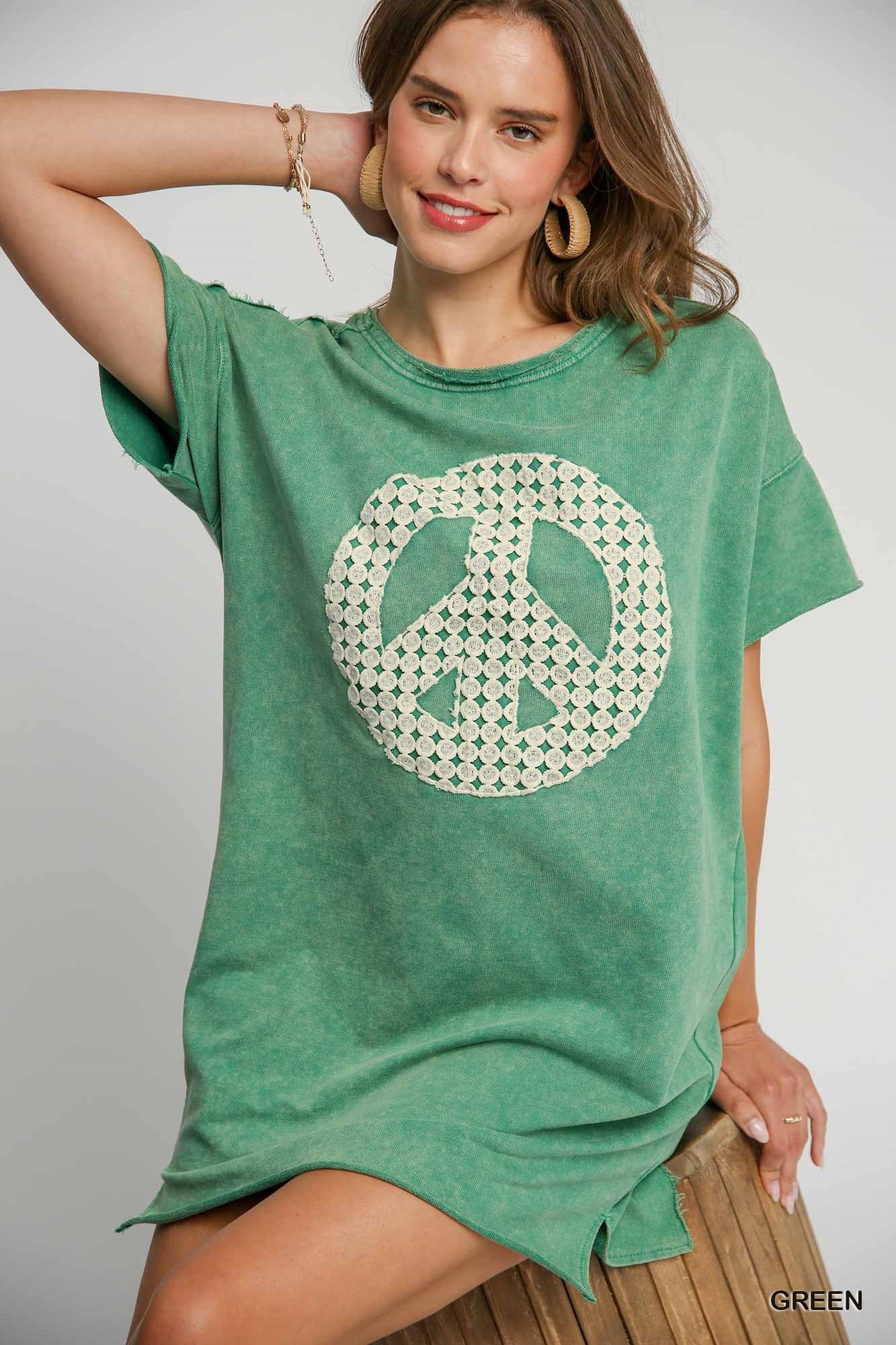 Jane Peace Sign Dress
