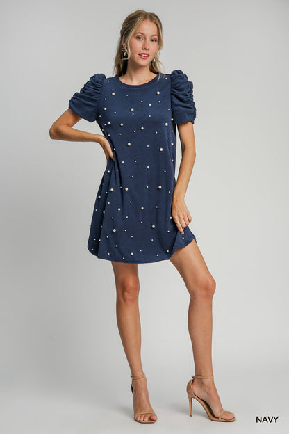 Brooklyn Pearl Mini Dress