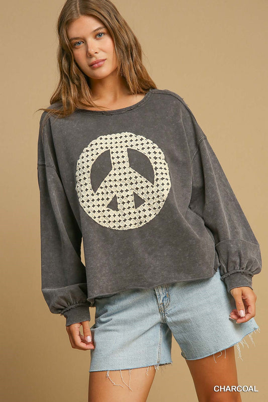 Morgan Peace Sign Shirt