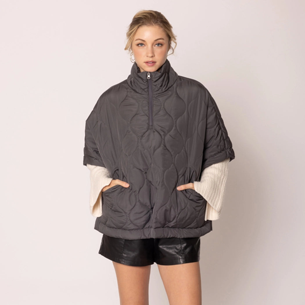 Collins Quilted Cape
