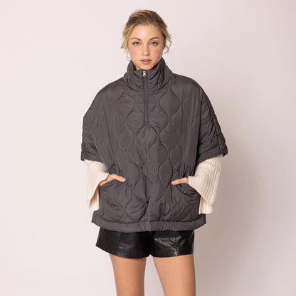 Collins Quilted Cape