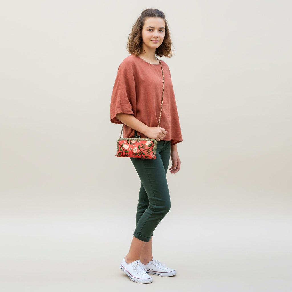 Kiki & Syds Clutch-Peony Sorbet