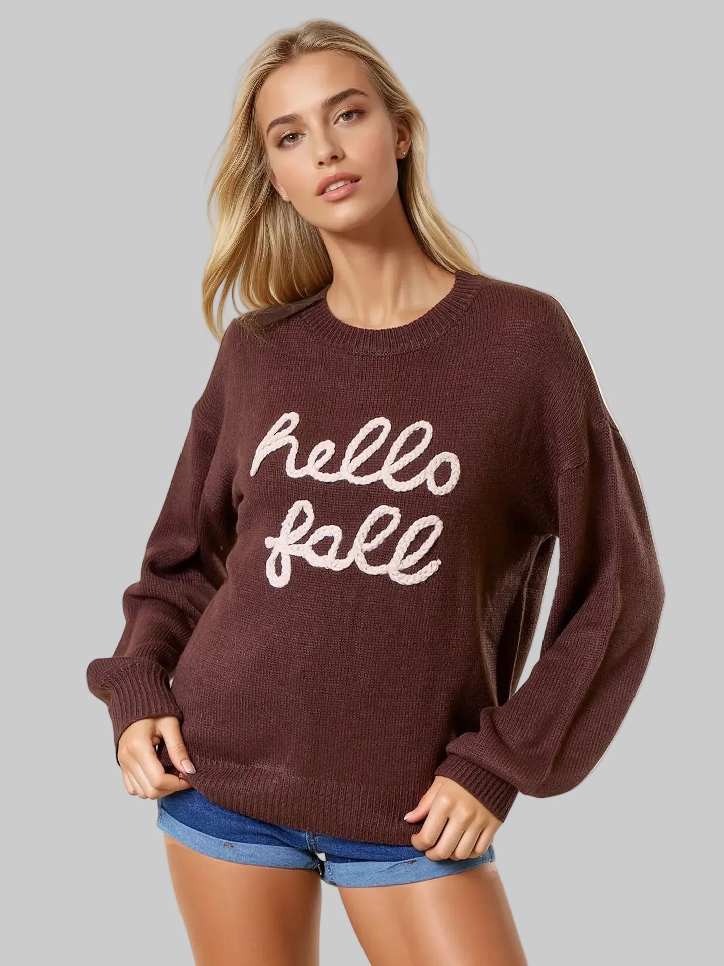 Hello Fall Sweater