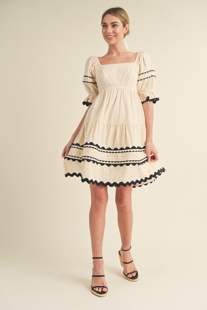 Grace Ric Rac Babydoll Dress